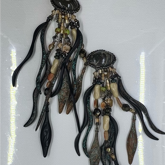 Artisan Chapita Dangle Earrings - Picture 8 of 10